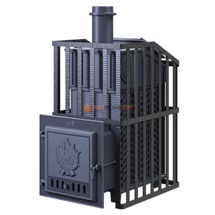 Чугунная печь для бани Гефест GFS ЗК 25 Ураган