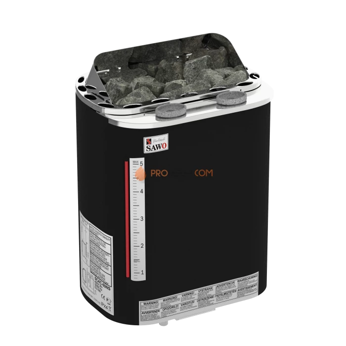 Электрическая печь SAWO SCANDIA SCAC-60NS-P-F 6 кВт (встроенный парогенератор, пульт и блок мощности докупаются отдельно)