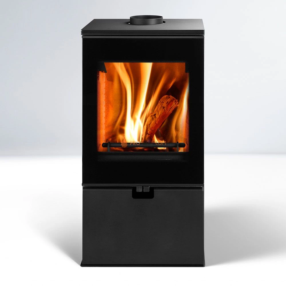 Печь-камин Thorma WIESBADEN, черная