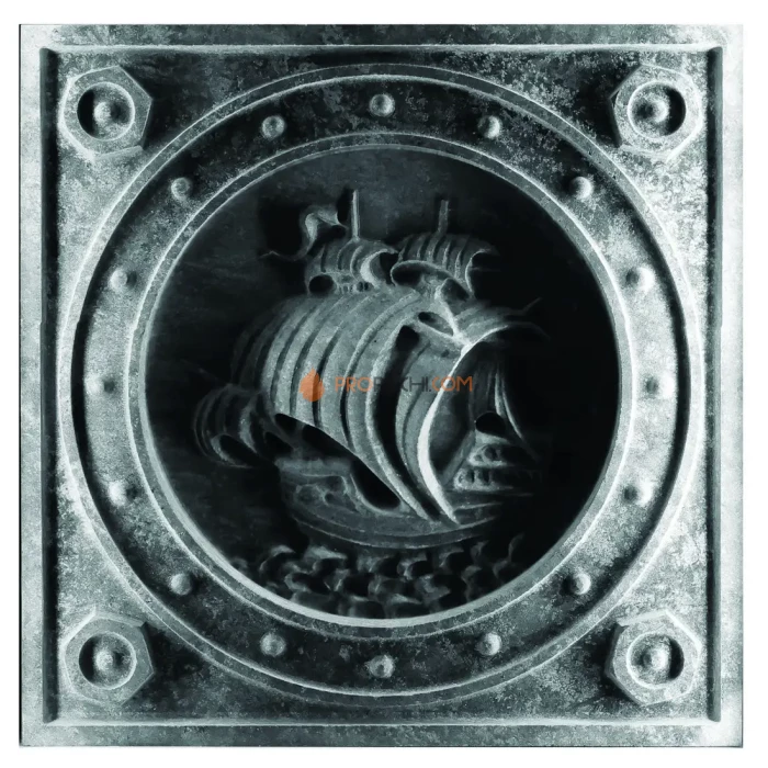 Изразец Корабль 111 Talc