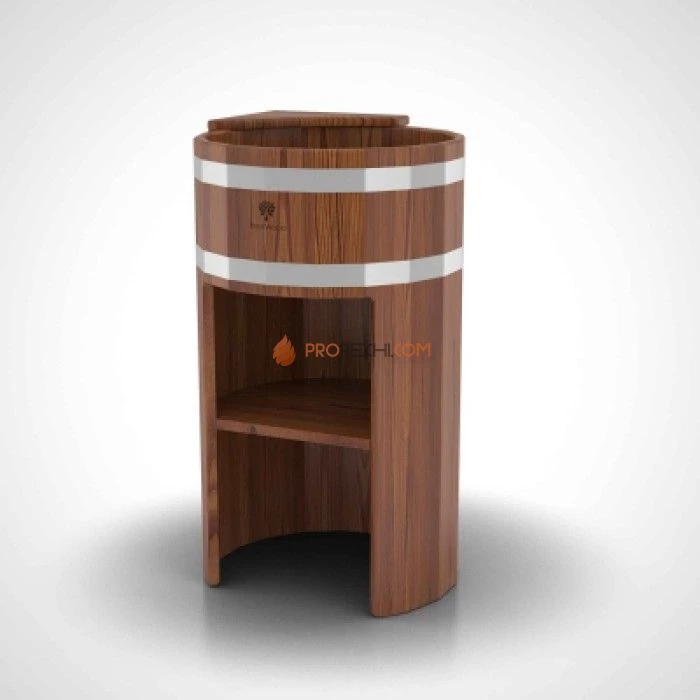 Умывальник BentWood - стойка угловая (мореная лиственница)