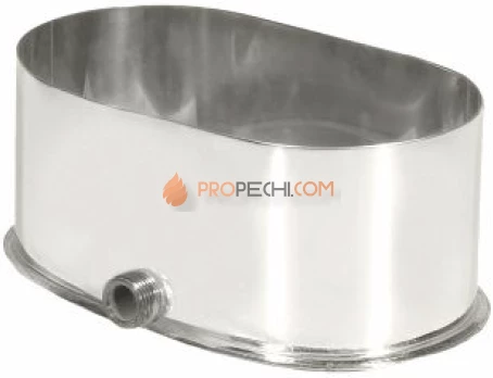 Конденсатоотвод Овал Моно 100х200. 304. 0,5