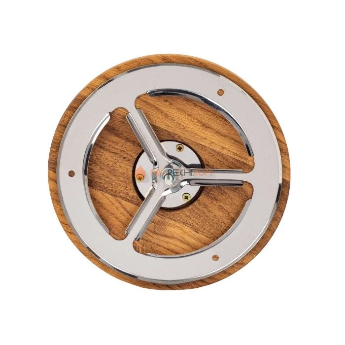 Клапан вентиляционный Woodson ф125, дуб