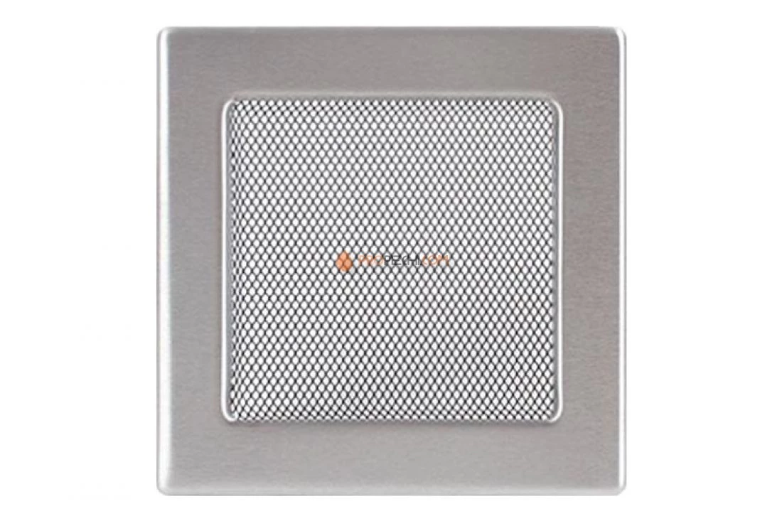 Вентиляционная решетка 110х110 мм. нерж.