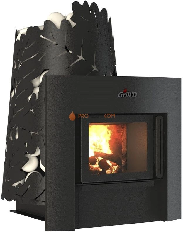 Банная печь Grill'D Dubravo 180 Window (дверца со стеклом)