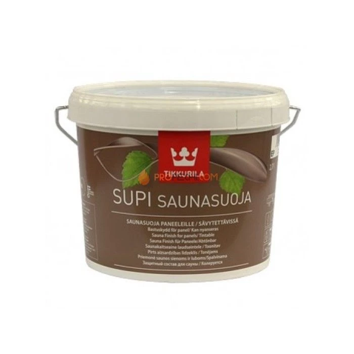 Пропитка для вагонки Supi Saunasuoja 2,7 л