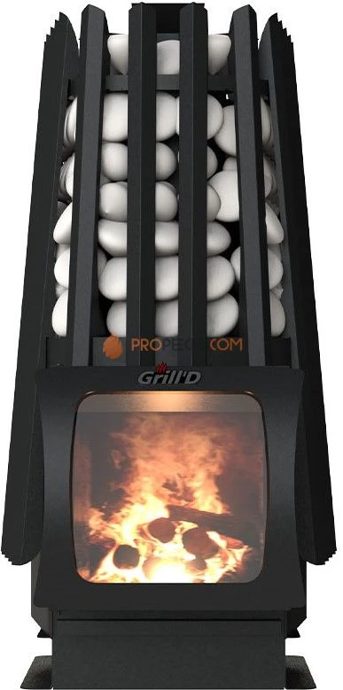 Банная печь Grill'D Cometa Vega 350 Short Window Max Pro