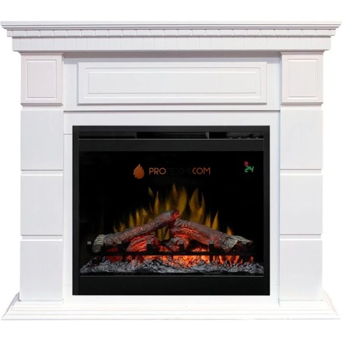 Каминокомплект Dimplex Portland - Белый с очагом Symphony 26 inch DF2624L-INT