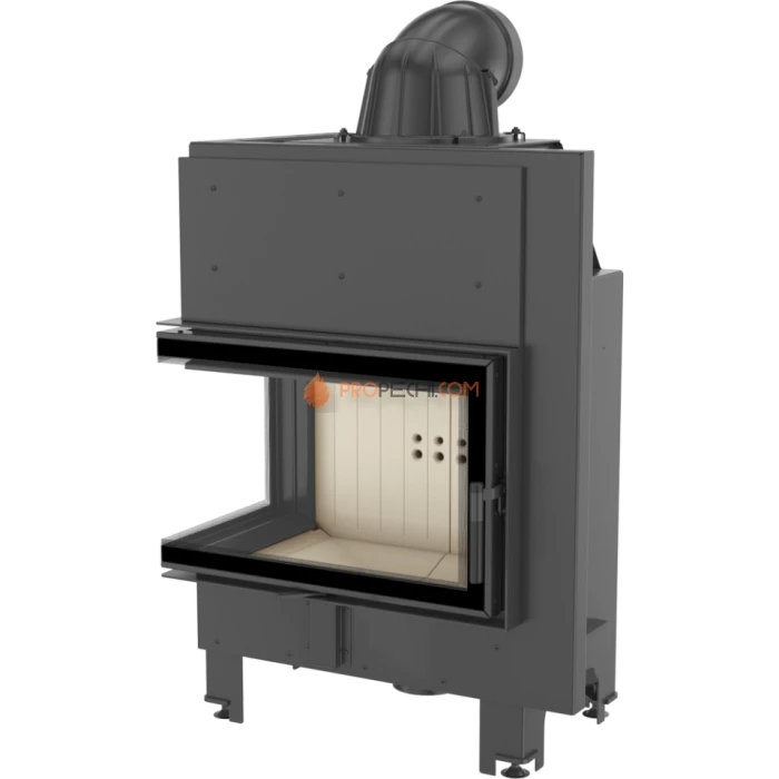 Каминная топка Kratki MBM/L/BS/SG (гнутое стекло слева) (10 кВт)