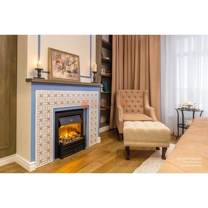 Электрический очаг Dimplex Brookline Black