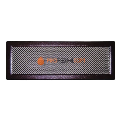 Решетка каминная стальная Золотая 160х506 Tarnavva