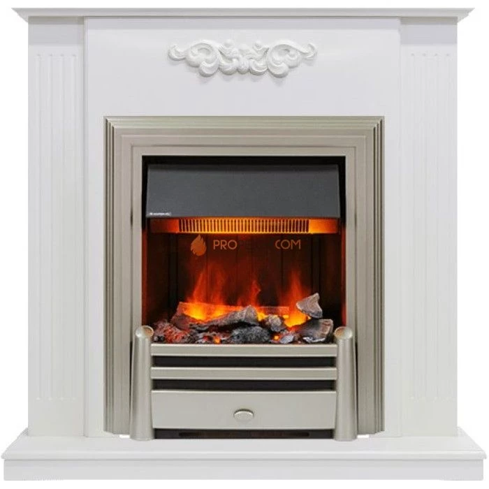 Каминокомплект Dimplex Lumsden - Белый дуб с очагом Chesford