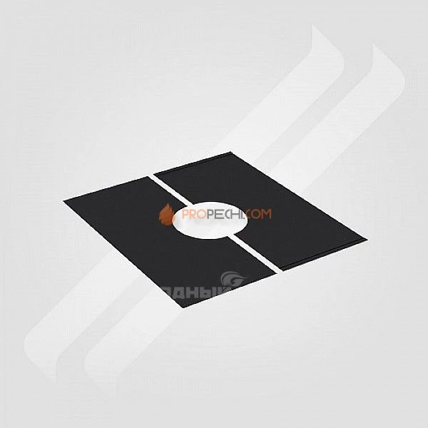 Фланец раздвижной 215 мм, 700/700 прямой