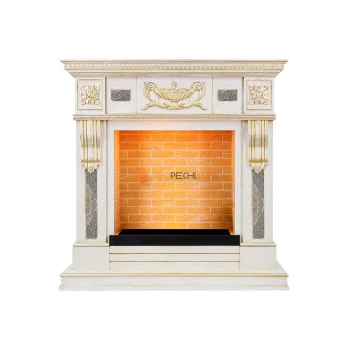 Каминокомплект Dimplex Corsica - Белый шоколад с очагом Cassette 600 NH