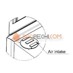 Печь-камин Liseo Castiron LCI 5 GDF Stove, двусторонняя