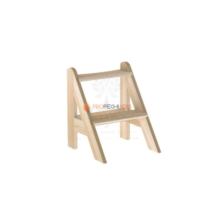 Лесенка для купели 2 ступени из кедра