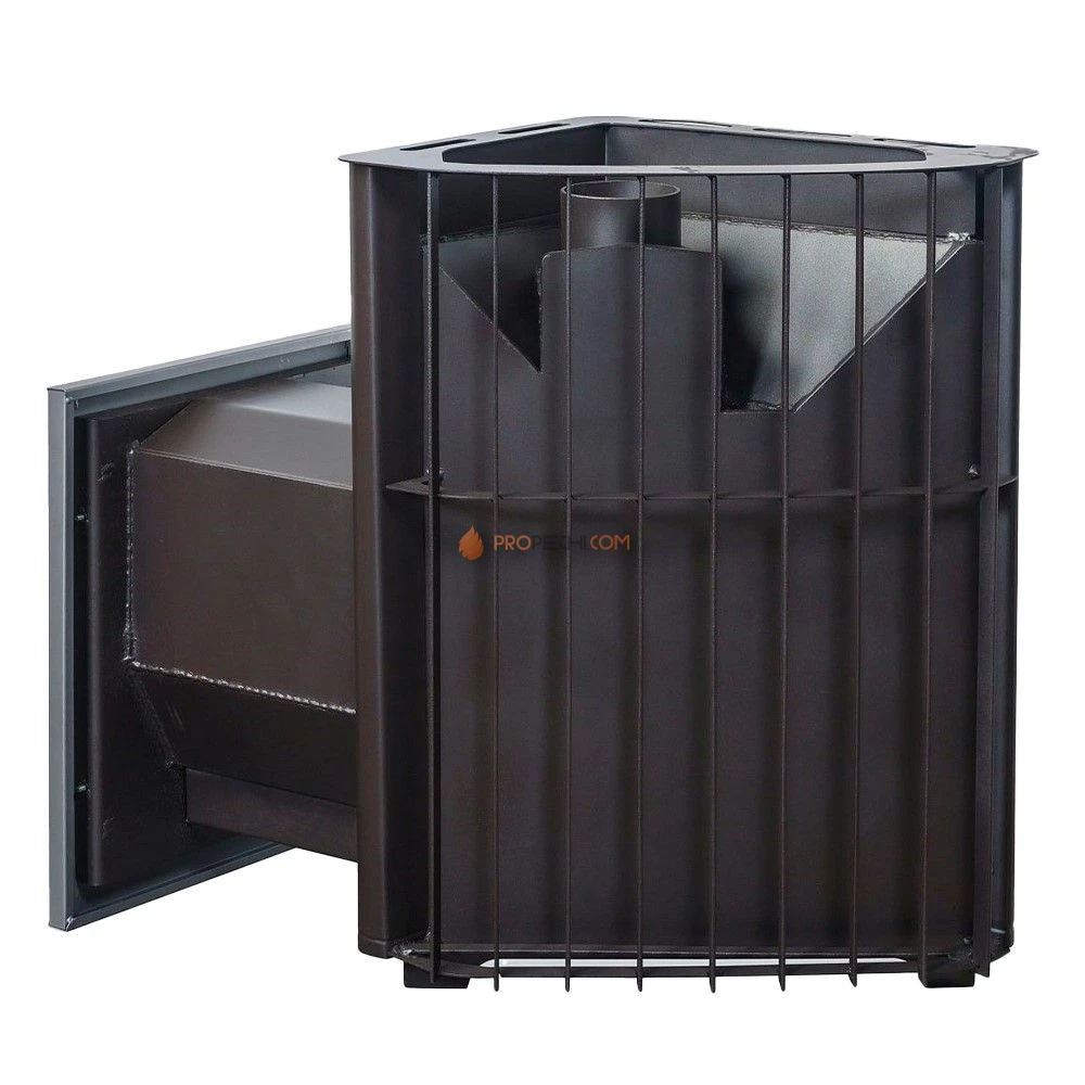 Банная печь Варвара Бермуда удлиненная левая