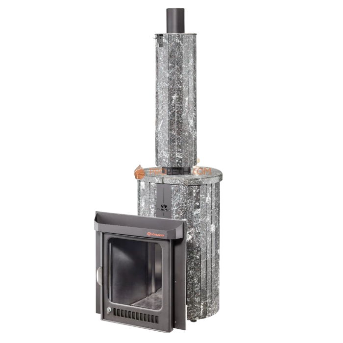 Дровяная печь для бани Ферингер Макси До 38 м³ - Амфиболит наборный