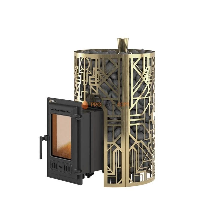 Печь для бани Эверест Steam Master GALAXY 18 (310) Чугун GOLD