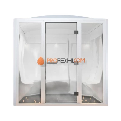 Паровая кабина Tylo Elysee 2 DC (глянцевый белый пластик/белый профиль)