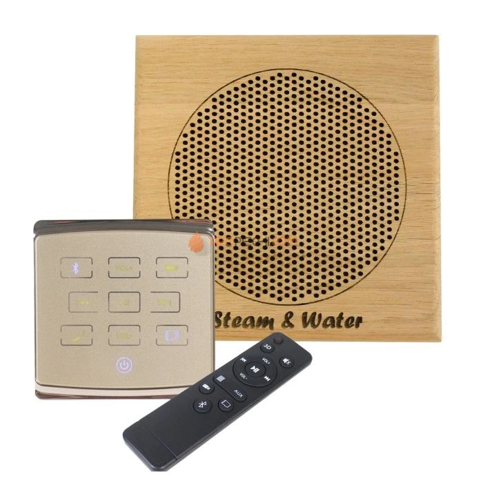 Комплект акустической системы встраиваемый SW 1 Gold ECO Wood, квадрат (одна колонка)