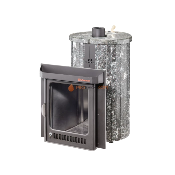 Дровяная печь для бани Ферингер Макси До 38 м³ - Амфиболит наборный