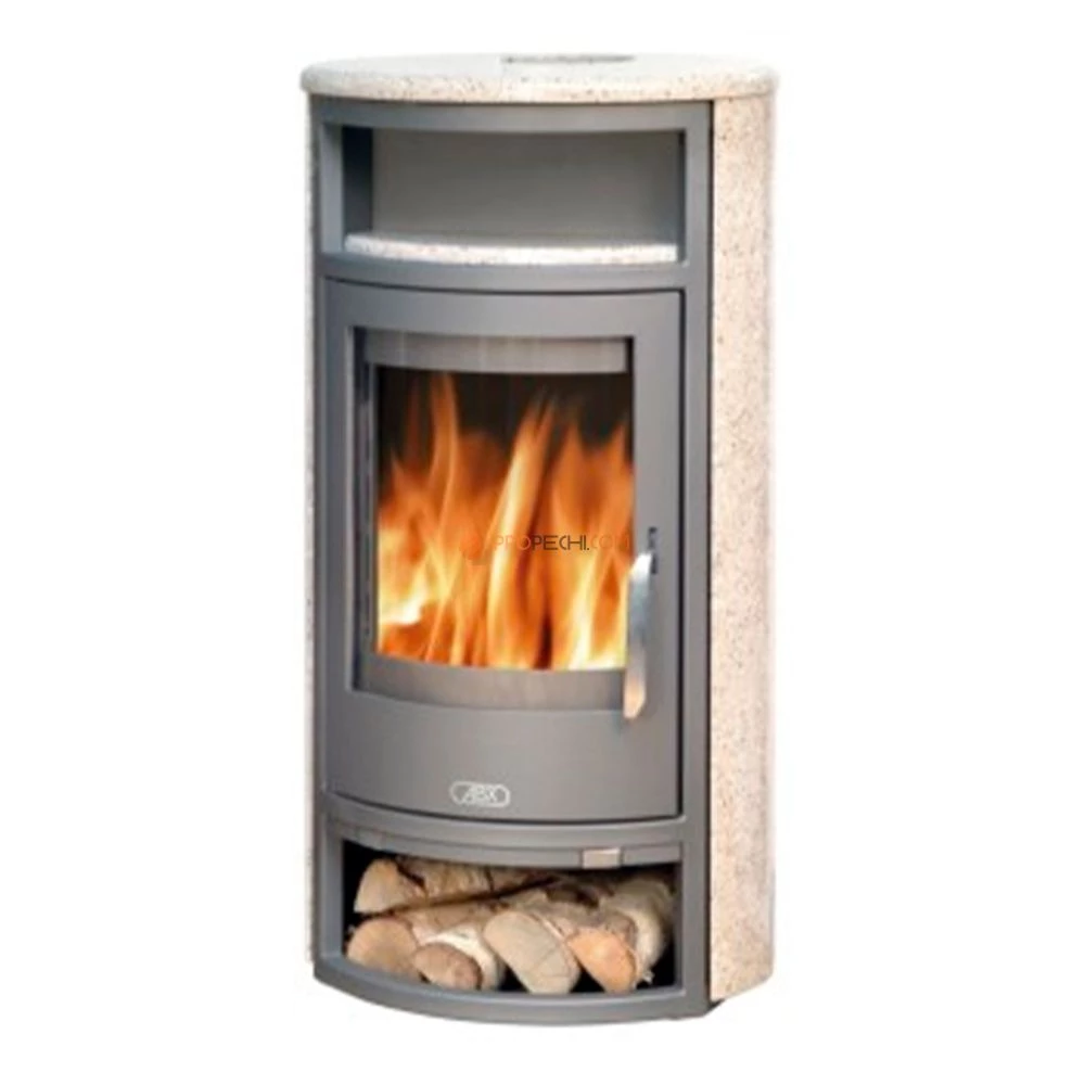 Печь-камин ABX Polar 6 бразильский песчаник