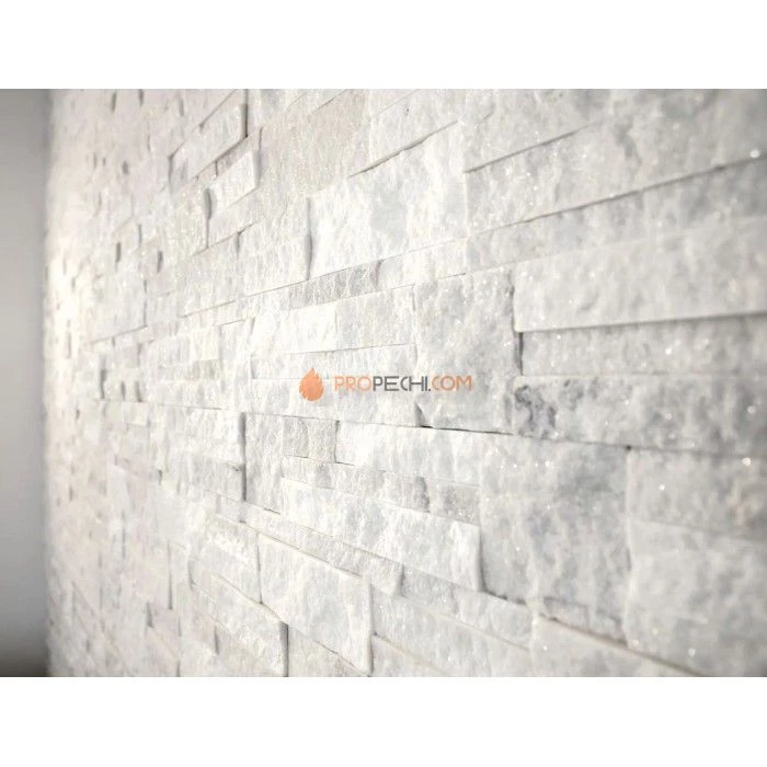 Панель Модерн Кварцит Белый (350х180мм) упак. (6шт/0,378м2)