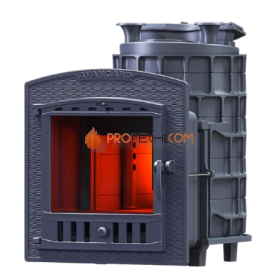 Чугунная печь для бани Гефест Авангард ЗК 24П2
