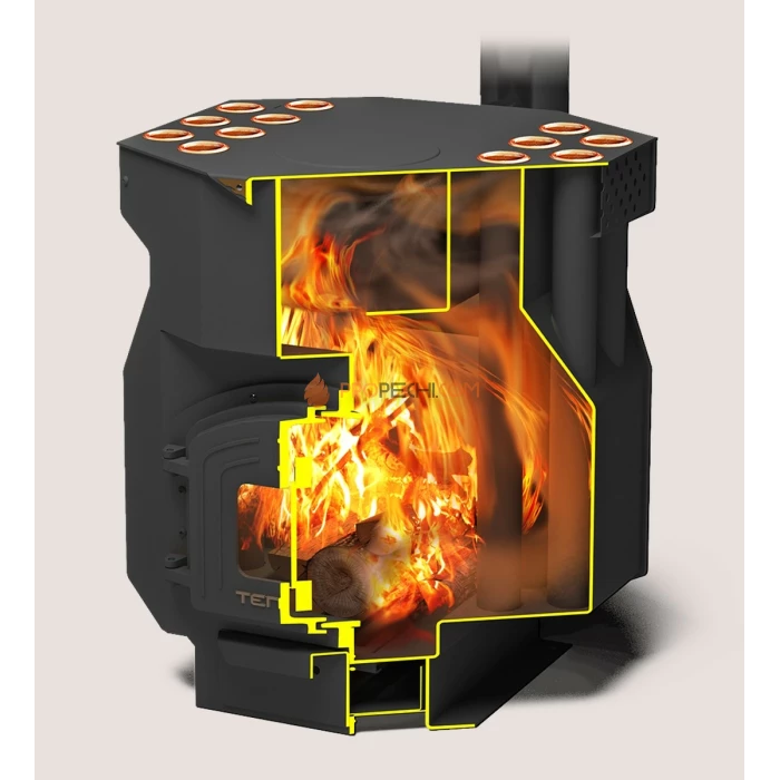 Отопительная печь Теплодар ТОП-драйв-250