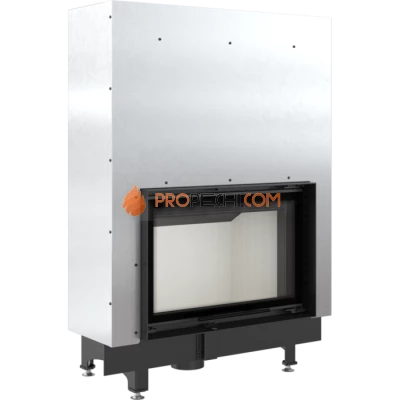 Каминная топка стальная Kratki Zibi/G (гильотина) (11 кВт)