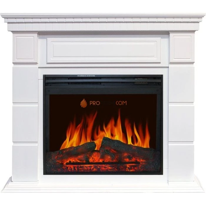 Каминокомплект Royal Flame Portland - Белый с очагом Jupiter FX New