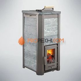 Дровяная печь для бани Варвара Терма Сказка укороченная