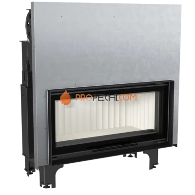 Каминная топка стальная Kratki MILA/G (гильотина) (16 кВт)