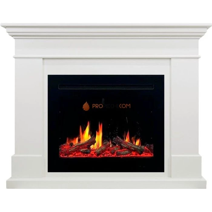 Каминокомплект Royal Flame California - Алебастр, слоновая кость с очагом 5D V-ART 25