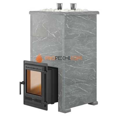 Чугунная печь для бани Эверест Steam Master 44 Талькохлорит, S-40