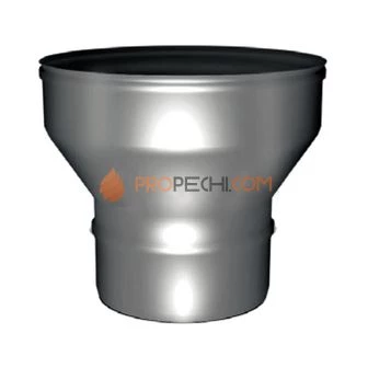 ПЕРЕХОДНИК С ГОФРИРОВАННОЙ ТРУБЫ (ГИБКОЙ) НА ТРУБУ D161,5, AISI 321 (ВУЛКАН)