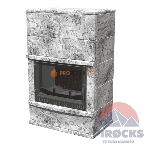 Каминная облицовка Pirocks Берген (пироксенит элит)