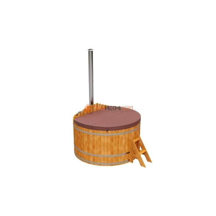 Термо-крышка для купели BentWood - D - 2,10 коричневая