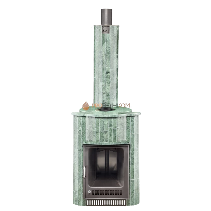 Дровяная печь для бани Ферингер Макси До 38 м³ - Верде Гватемала наборный