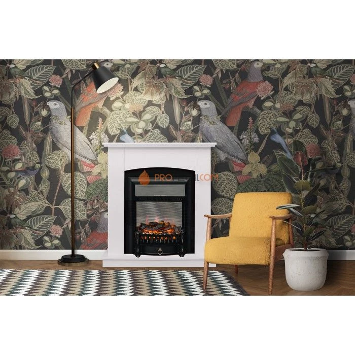 Каминокомплект Royal Flame Barcelona (разборный) - Дуб табачный с очагом Majestic FX Brass