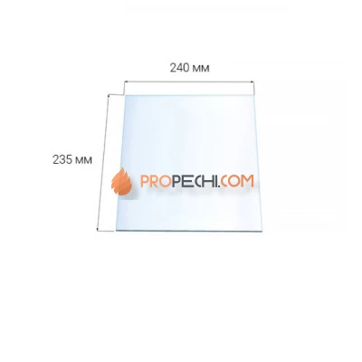 Стекло для дверцы Везувий 210