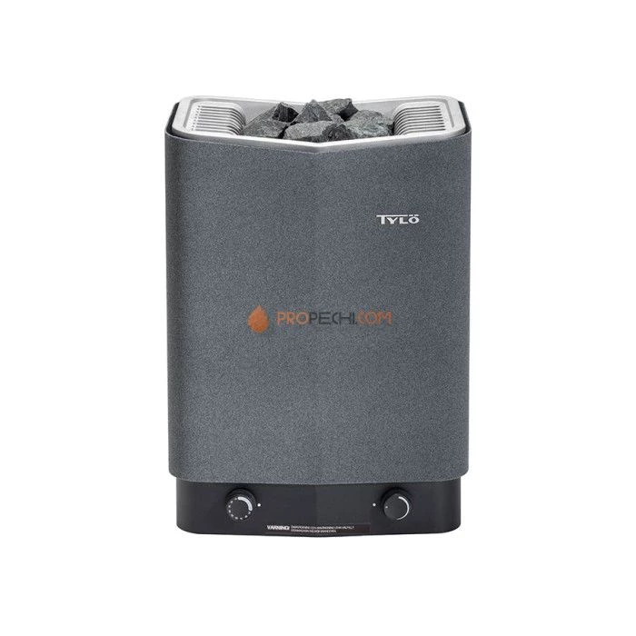 Электрическая печь Tylo Sense Sport 8 серого цвета