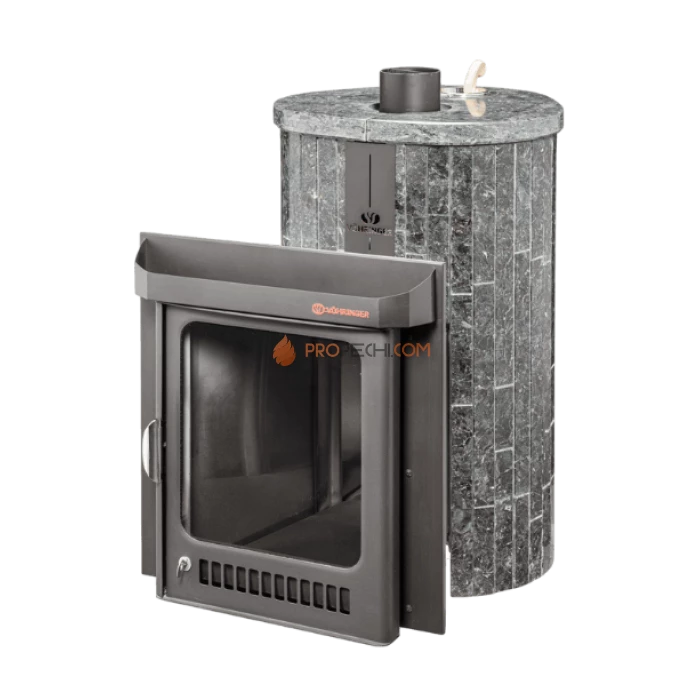 Дровяная печь для бани Ферингер Макси До 38 м³ - Пироксенит наборный