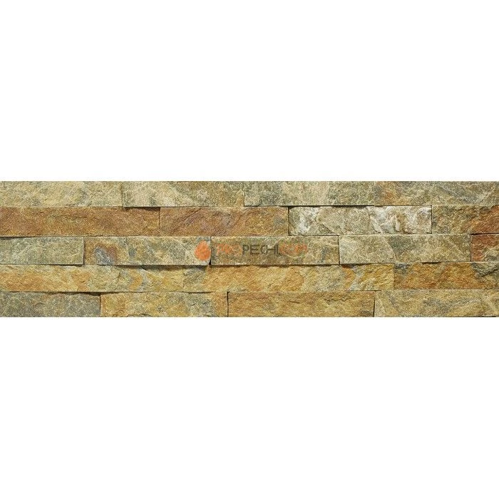 Панель Классик Кварцит Мультиколор (600х150мм) упак. (7шт/0,63м2)