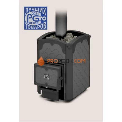 Дровяная печь для бани Теплодар Былина-12 ЧУ