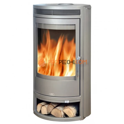 Печь-камин ABX Arktis 6 серая сталь