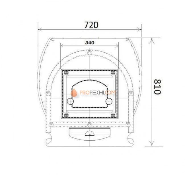 Банная печь Царь Печи Добрыня Премиум