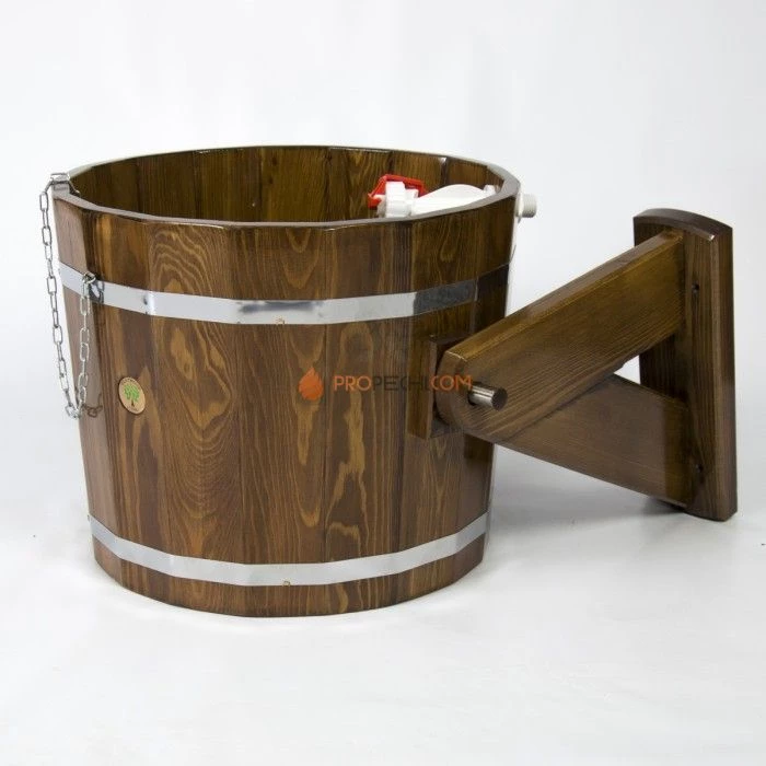 Обливное устройство BentWood из мореной лиственницы 20 литров