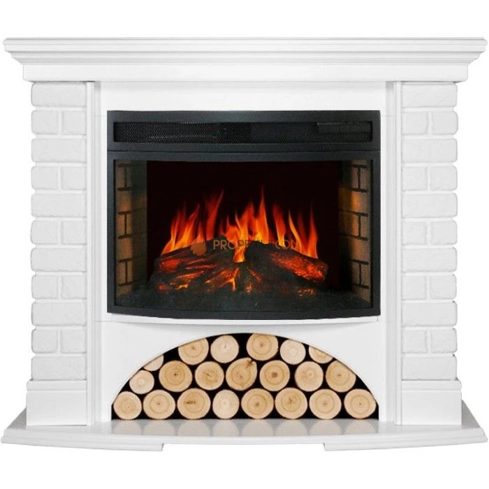 Каминокомплект Royal Flame Village - Белый с очагом Dioramic 25 LED FX